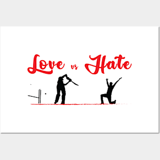 Love vs Hate Posters and Art